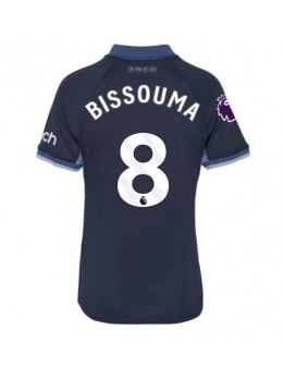 Billige Tottenham Hotspur Yves Bissouma #8 Bortedrakt Dame 2023-24 Kortermet